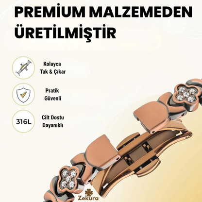 Zekura™ Doğal Bakır Bileklik