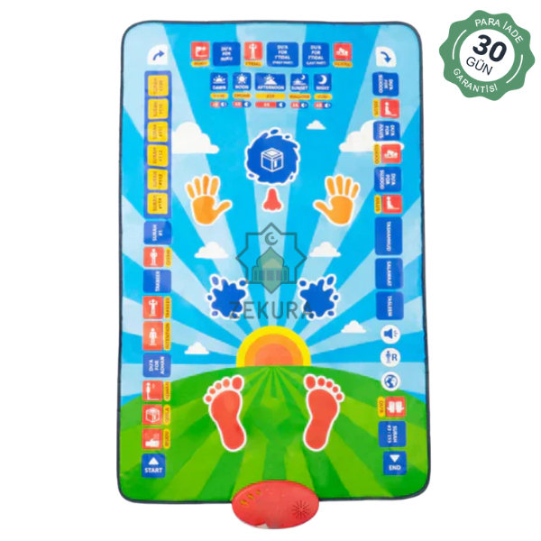 Eğitici Sesli Çocuk Seccadesi