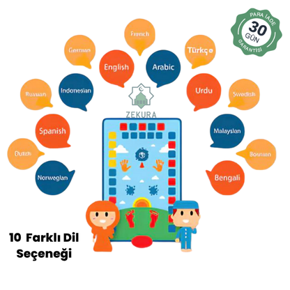 Eğitici Sesli Çocuk Seccadesi