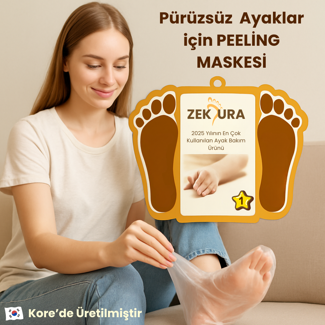 Zekura™ Ayak Peeling Maskesi