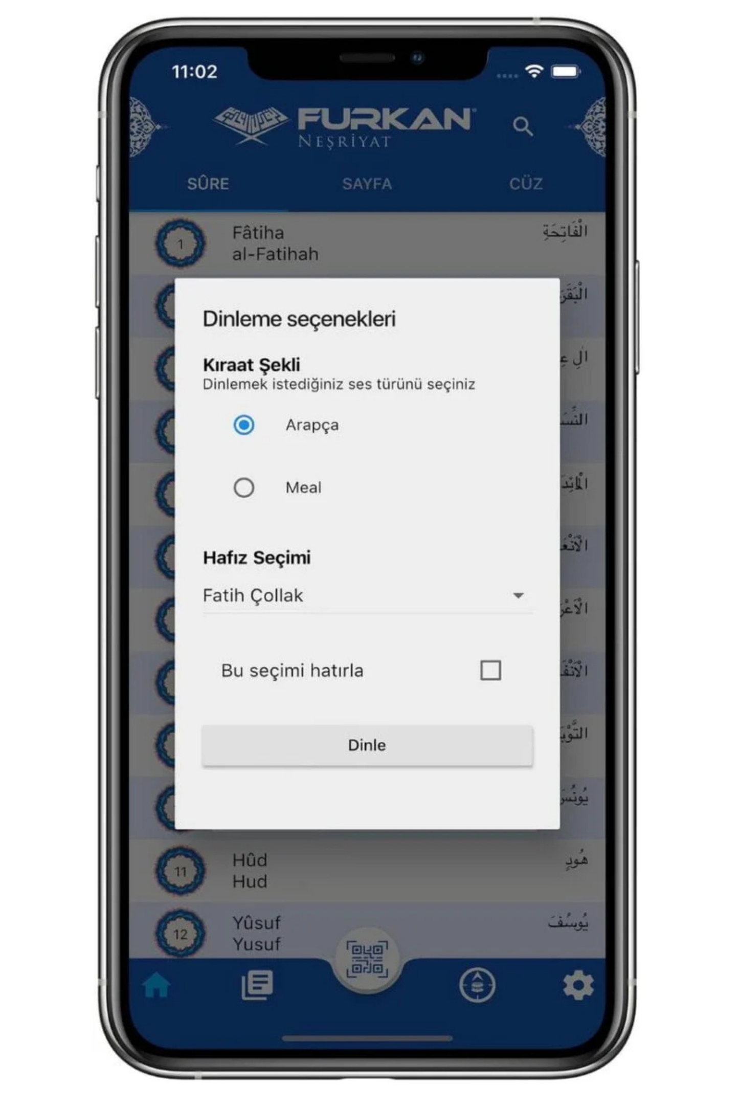 Yazılabilen Gölgeli Kur'an-ı Kerim