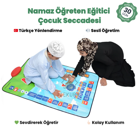 Eğitici Sesli Çocuk Seccadesi